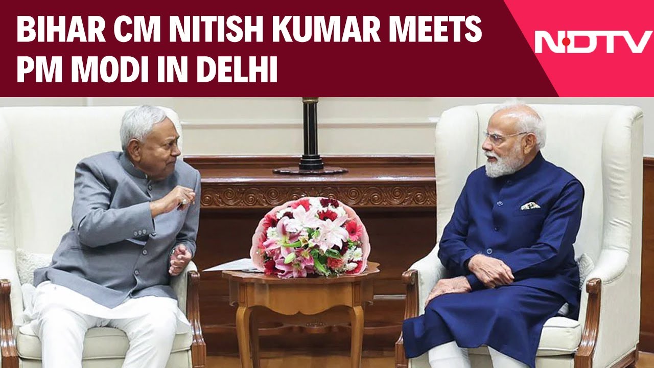 PM Modi News | Bihar Chief Minister Nitish Kumar Meets PM Modi In Delhi
