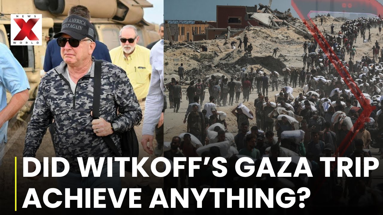 Steve Witkoff visits Tel Aviv and Gaza, but Did It Make Any Difference? NewsX World Explained