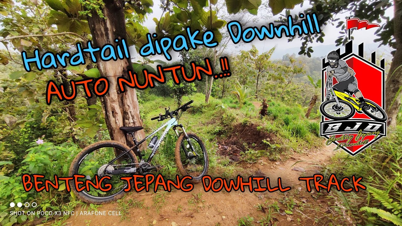 Nyobain Track Downhill Pake Polygon Xtrada 5 #mtbindonesia #downhill #xtrada5