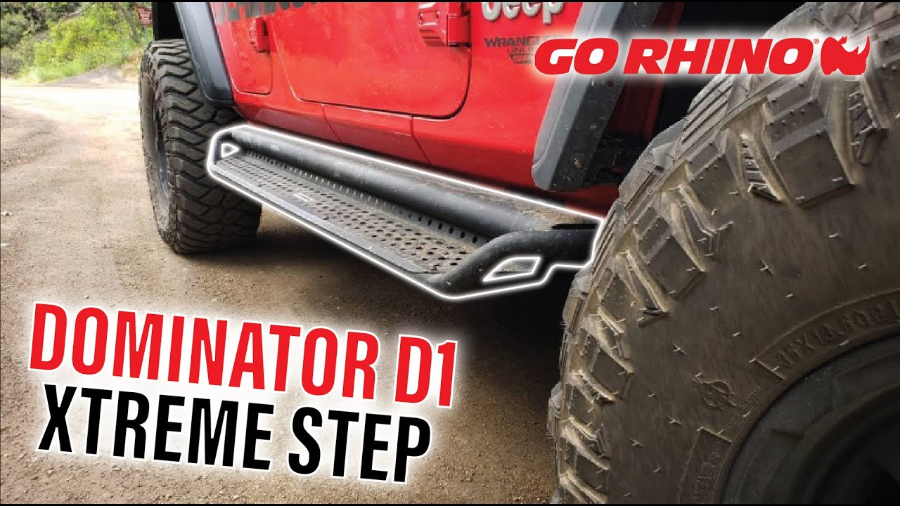 Is the Go Rhino Dominator D1 Xtreme Step for you?  Titan Truck Equipment in Spokane Has Answers.