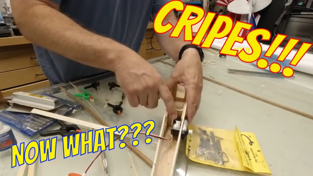EP20 Front Compartment Reinforcement, Elev Servo work around, Scratching a Giant Scale RC Airplane