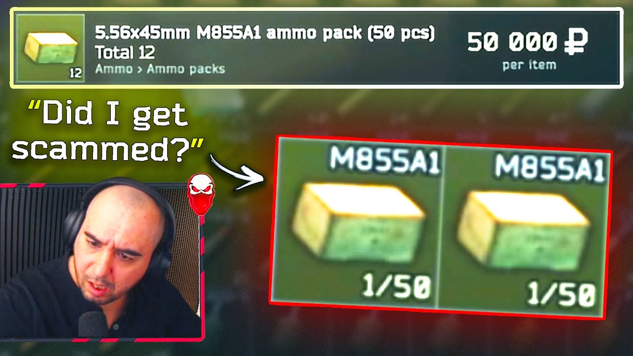 На блошином рынке вас могут обмануть &mdash; мемы по Tarkov