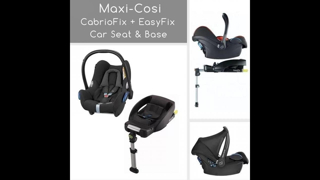 Подробный обзор автолюльки Maxi Cosi Cabriofix и базы Maxi Cosi EasyFix