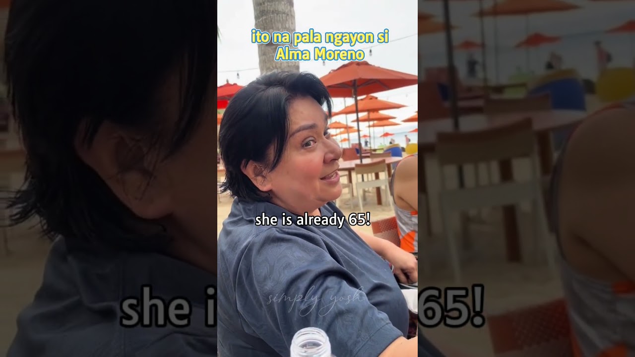 ITO NA PALA NGAYON SI ALMA MORENO NAALALA NYO BA SYA? #almamoreno #shorts
