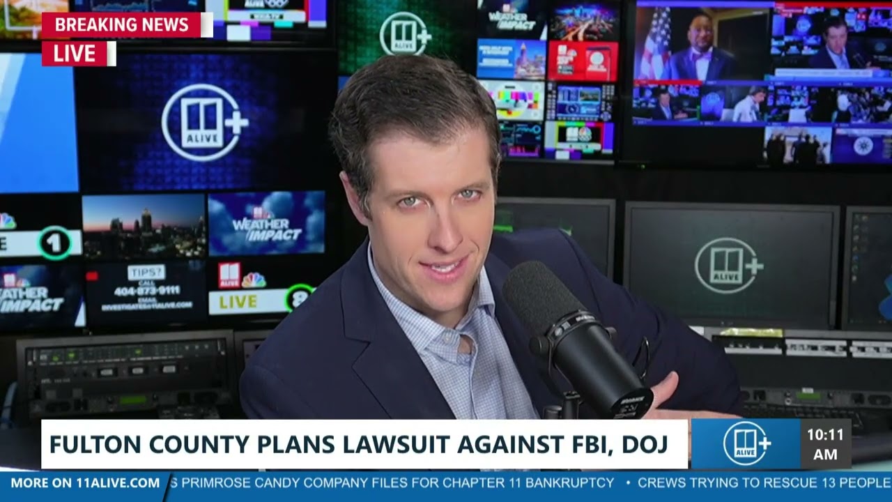Fulton County plans lawsuit over FBI raid, Brad Raffensperger comments