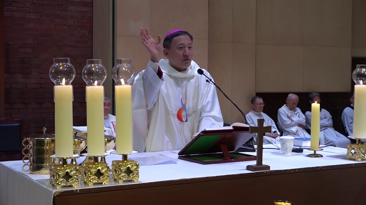 마리아 사제운동 체나콜로 대 피정 - 미사 강론 유경촌 티모테오 주교님