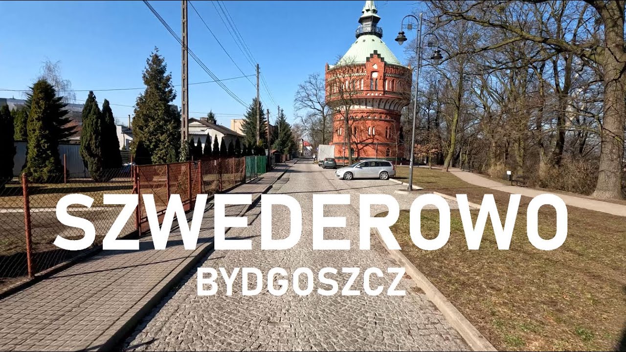 Przejazd przez Bydgoszcz. Szwederowo. 