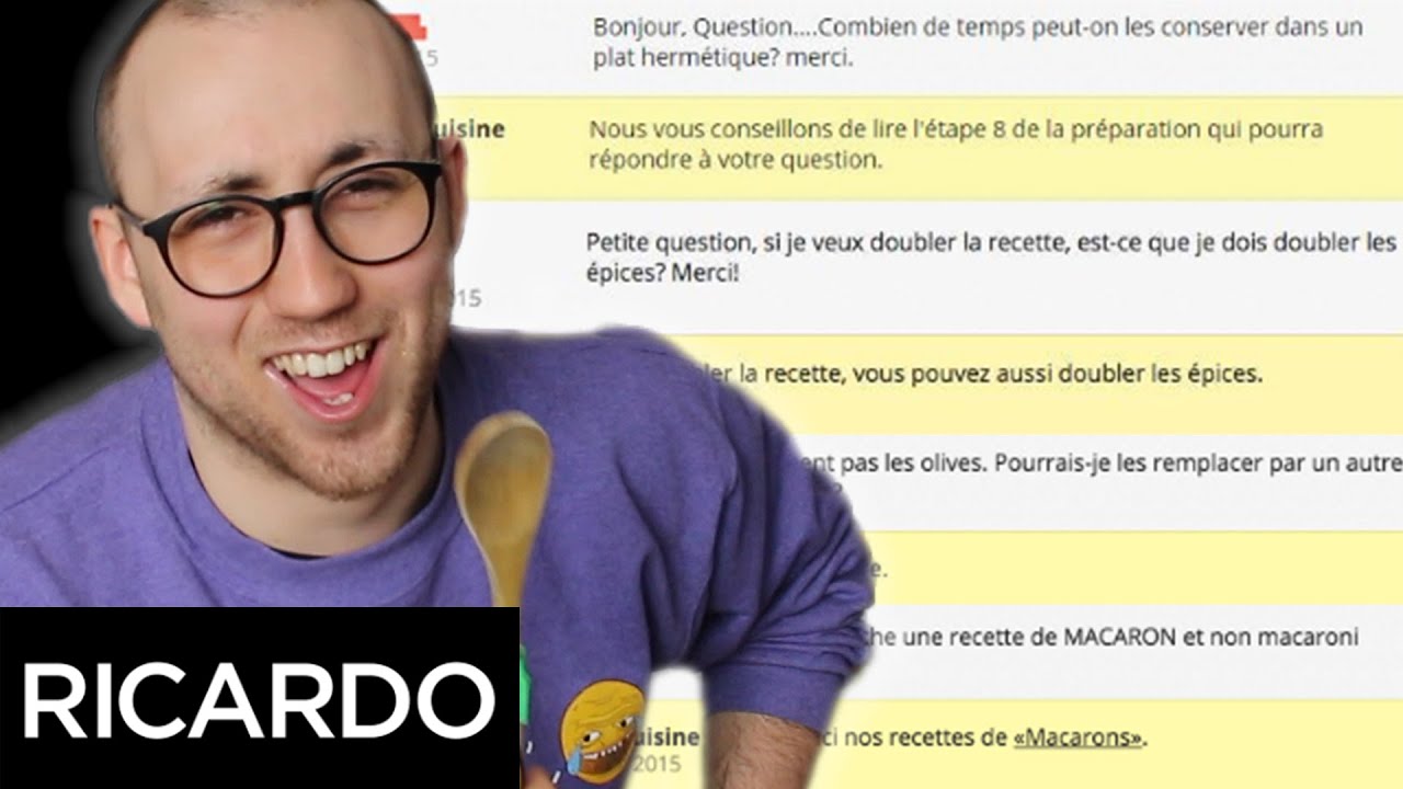 Les COMMENTAIRES sur RICARDO sont CAVE en ESTI!