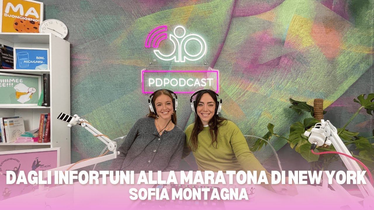 PDPODCAST LIVE - Dagli infortuni alla maratona di New York con Sofia Montagna