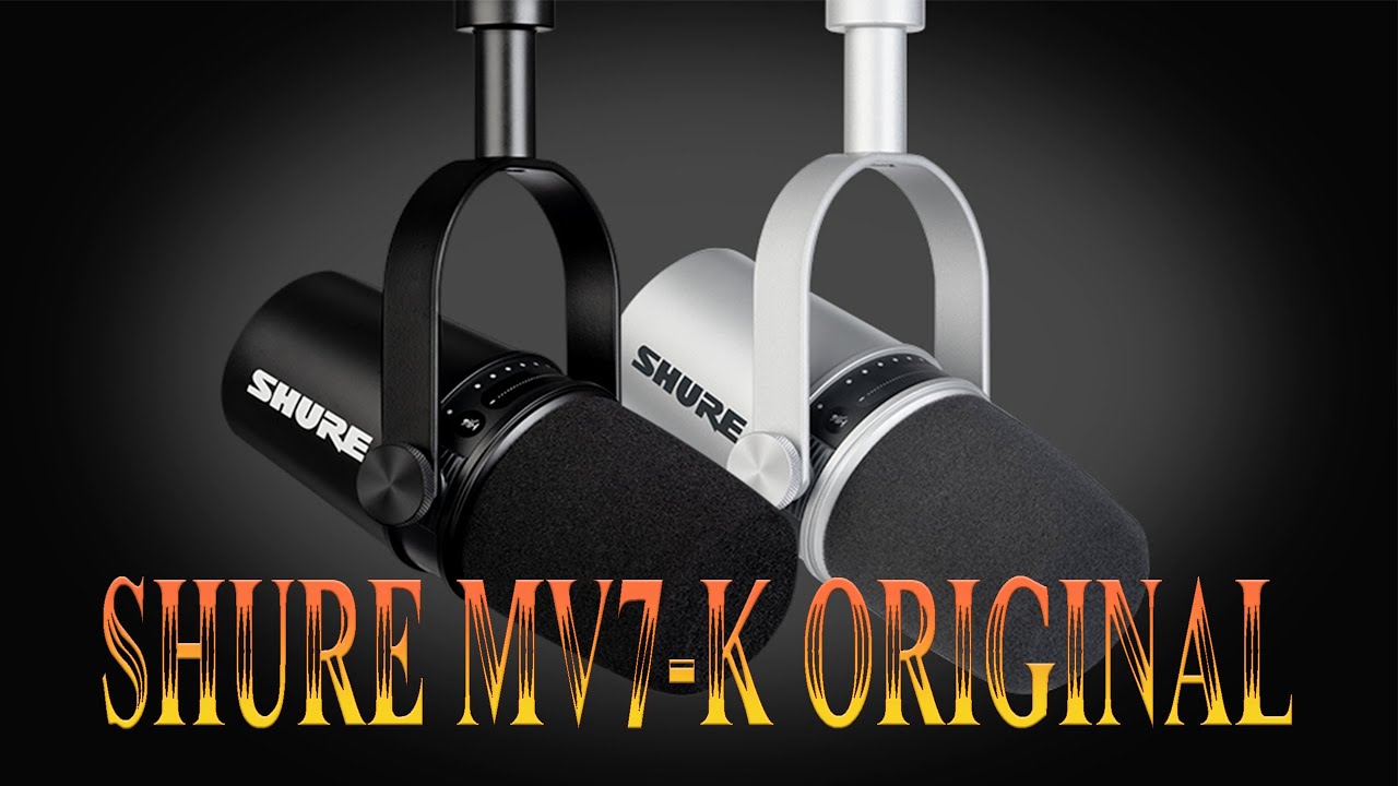 SHURE MV7-K ЛУЧШИЙ МИКРОФОН с USB и XLR обзор тест доработка