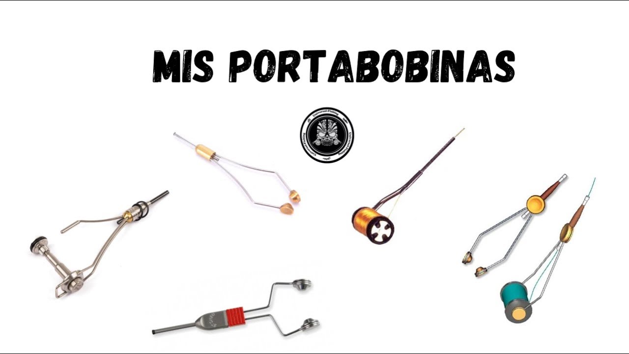 Fly tying MIS PORTABOBINAS PARA MONTAJE DE MOSCAS by Jorge G. Huertes