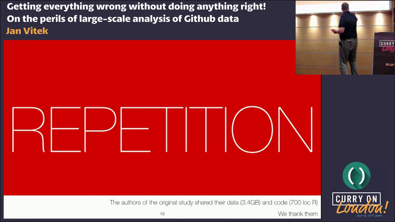 Jan Vitek - Getting everything wrong without doing anything right!