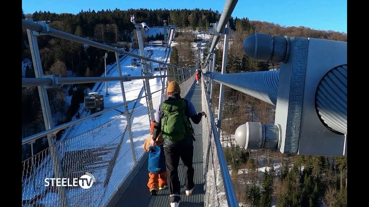 Der Skywalk in Willingen   ein Winterausflug