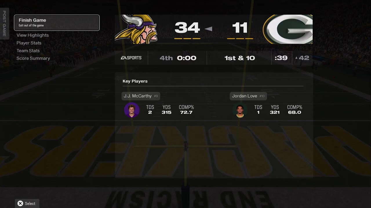 Madden 26 Kinetik Pro Sim Minnesota Vikings at Green Bay Packers