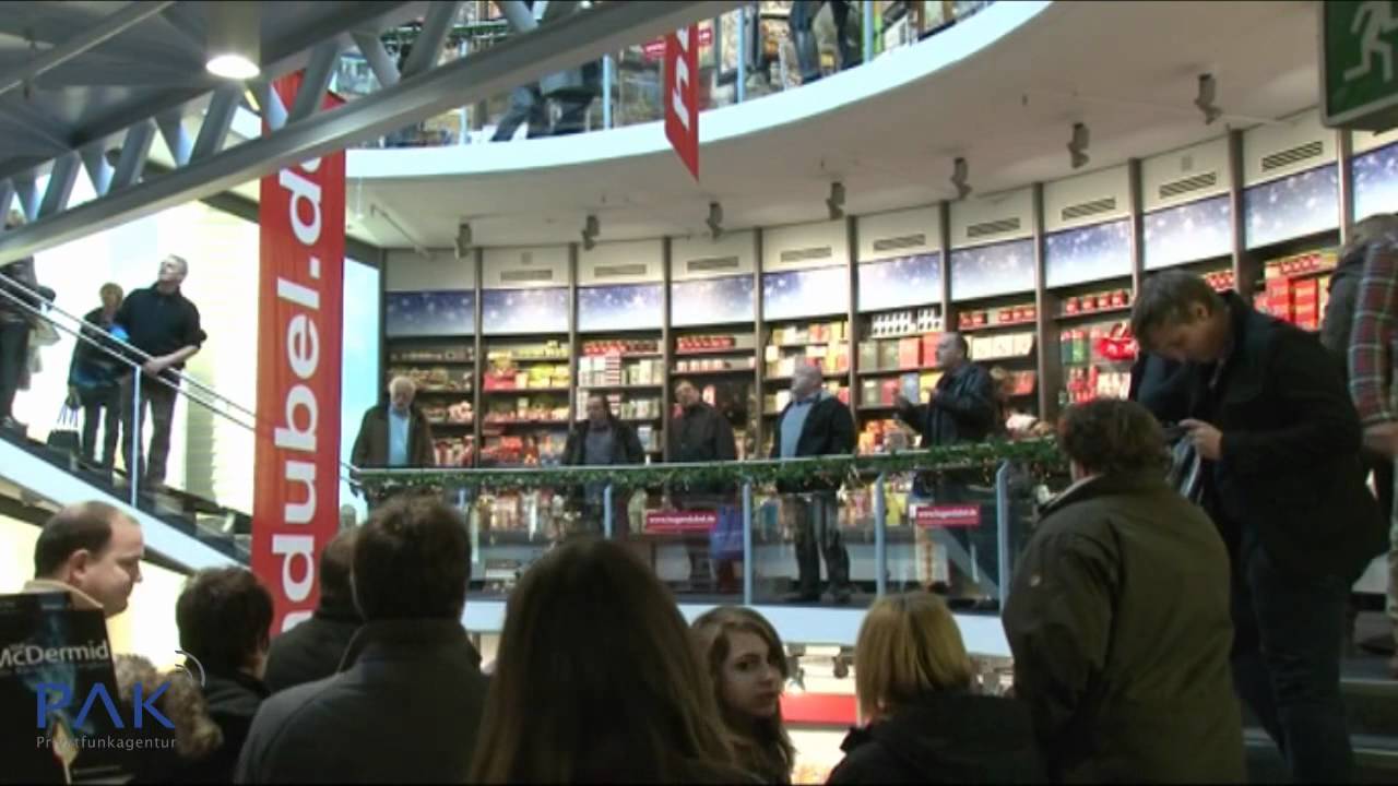 Gospel-Flashmob bei Hugendubel