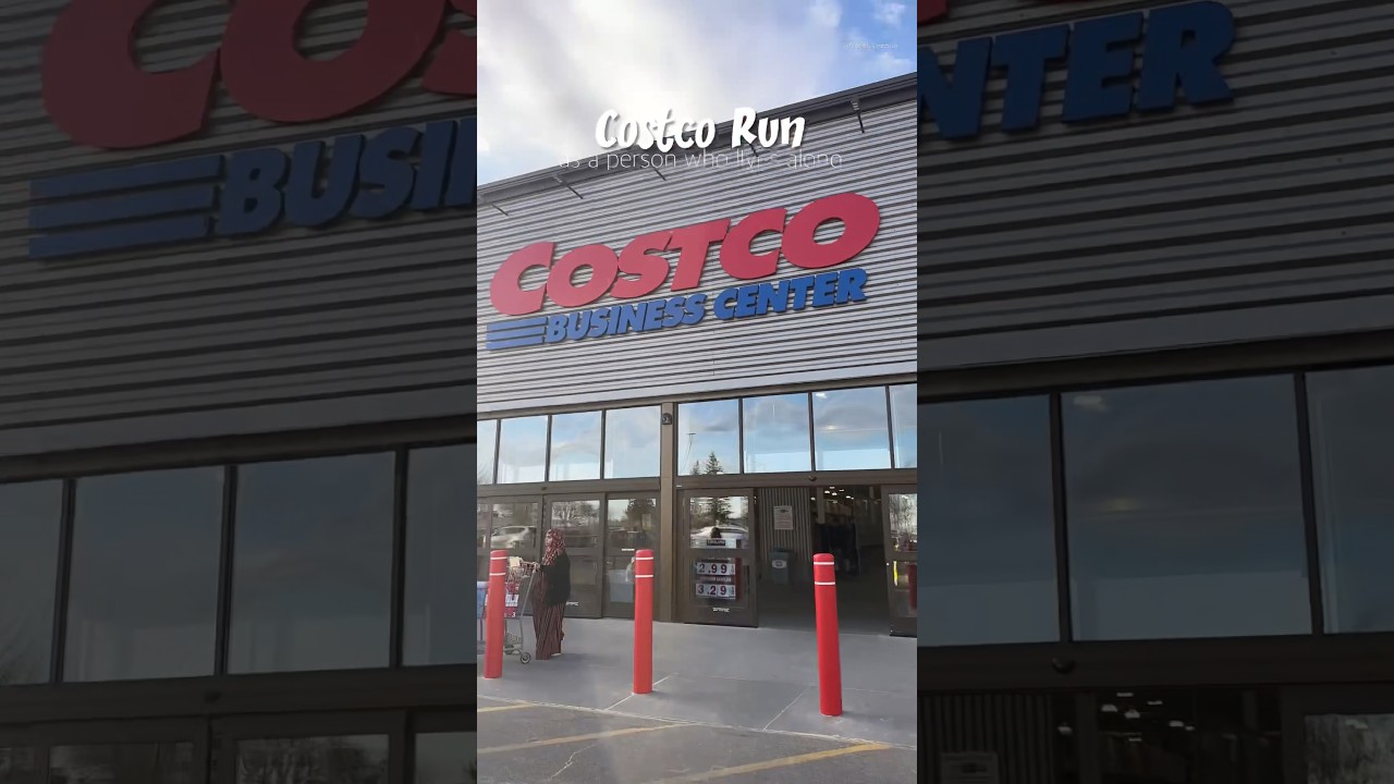 What I buy at Costco as someone who lives alone! Let&rsquo;s go to Costco!#costco #groceryshopping