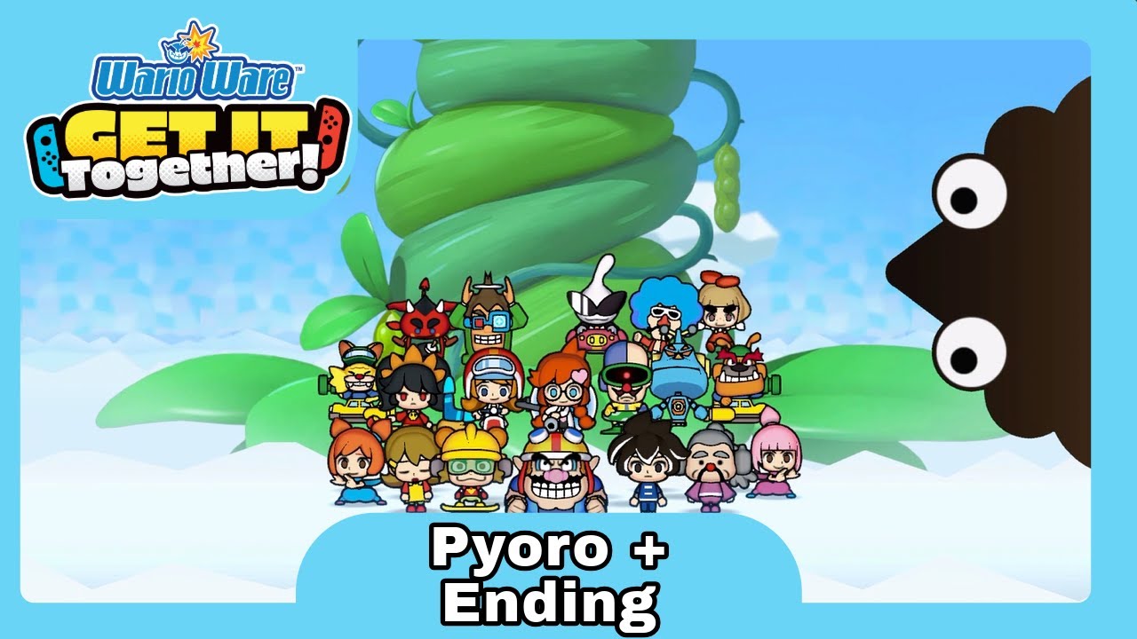 WarioWare: Get It Together! - Pyoro + Ending