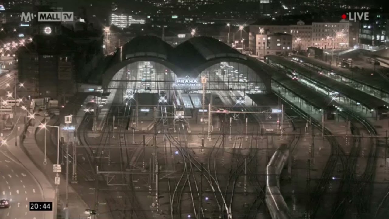 Staniční hlášení Praha hlavní nádraží - 22.3.2021