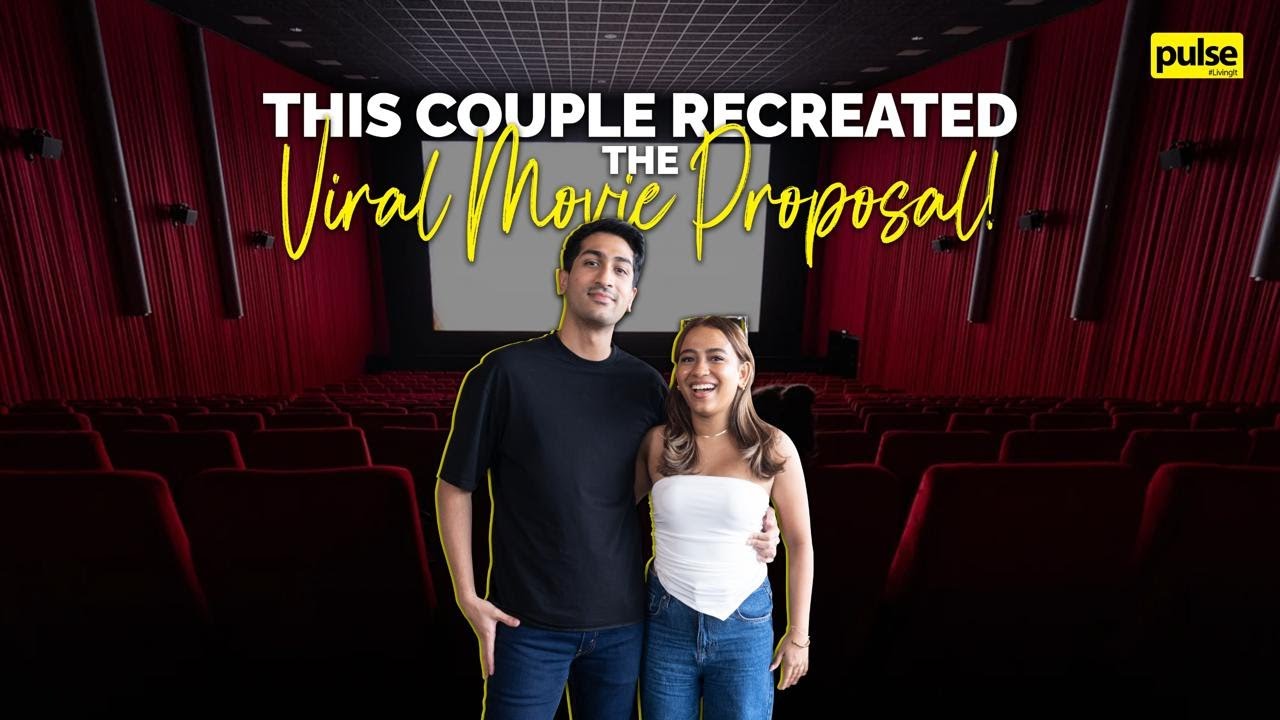 This Couple Recreated the Viral Movie Proposal!