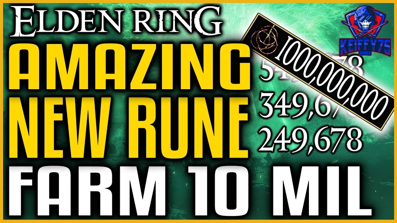 Elden Ring Rune Farm - 170k Runes Per Min - Best After Patch 1.06 Rune Farm 2022