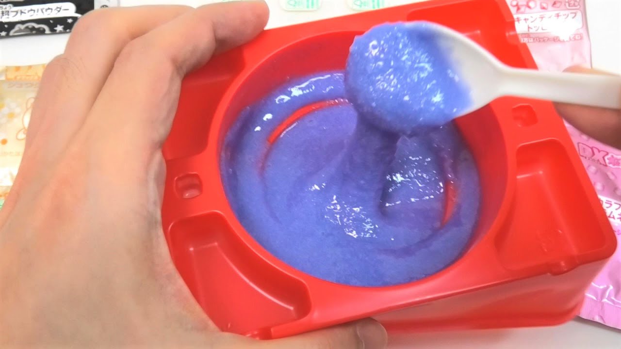 DIY Candy Deluxe Neruneru Super Grape ASMR