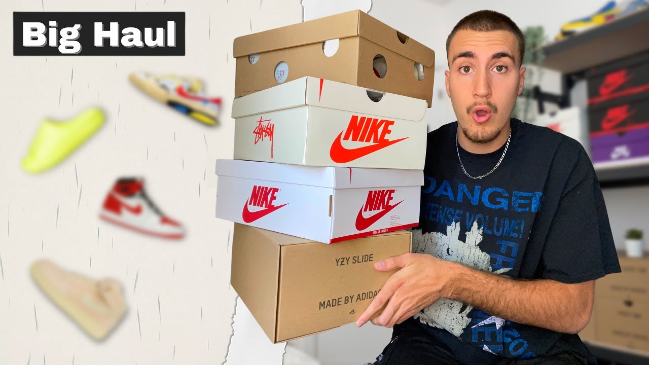 BIG HAUL &Eacute;T&Eacute; 2022 : MES DERNIERS ACHATS SNEAKERS (NIKE, YEEZY, JORDAN,...)