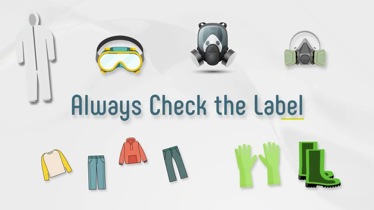 The Label is Your Guide: Identify Proper PPE for Handling Pesticides