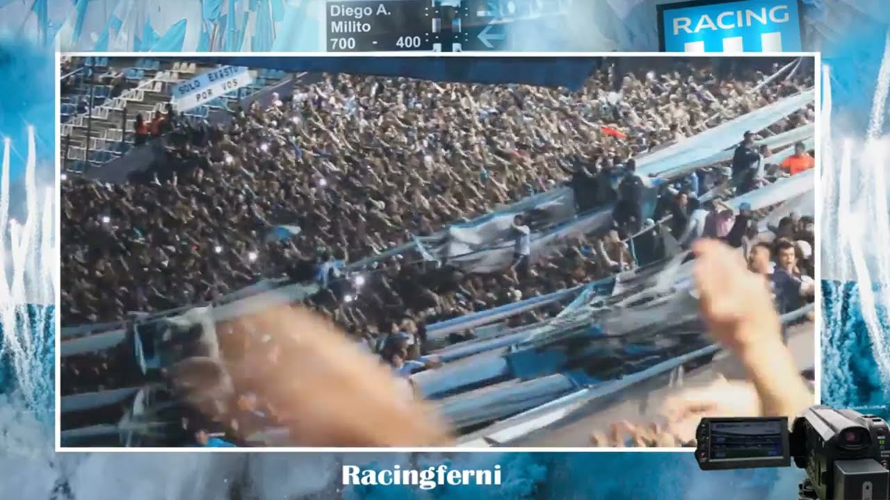 Compilado de mis mejores videos de la hinchada - PARTE 1 - Racing club