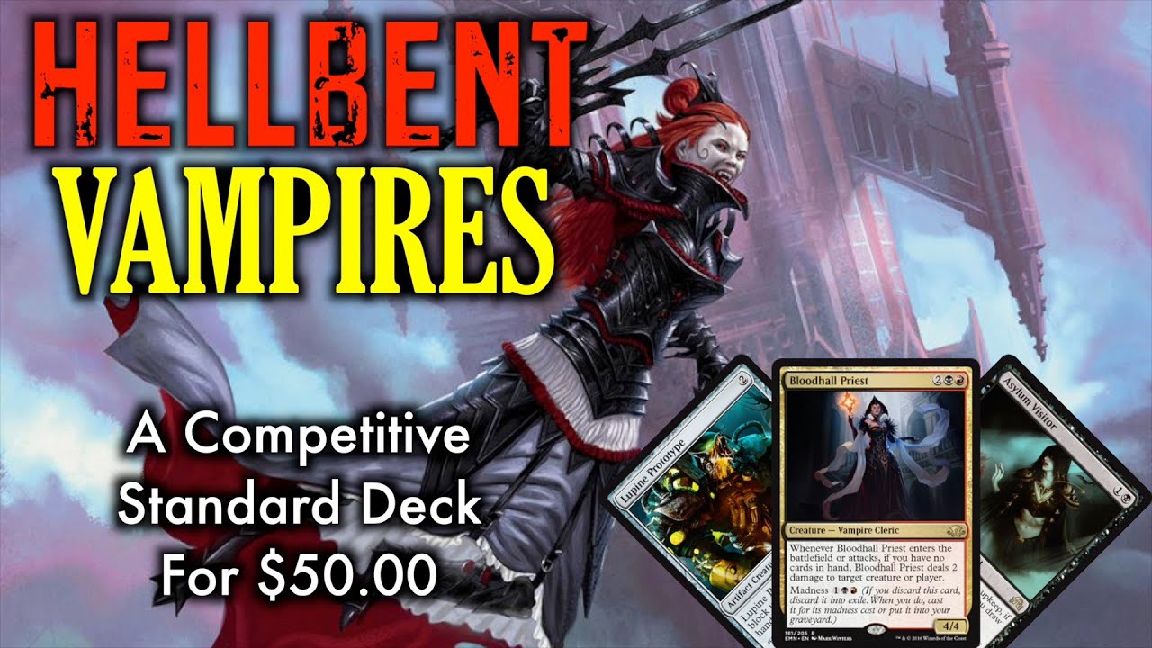 MTG - Hellbent Vampires! Start Playing Standard with this Budget Deck for Magic: The Gathering