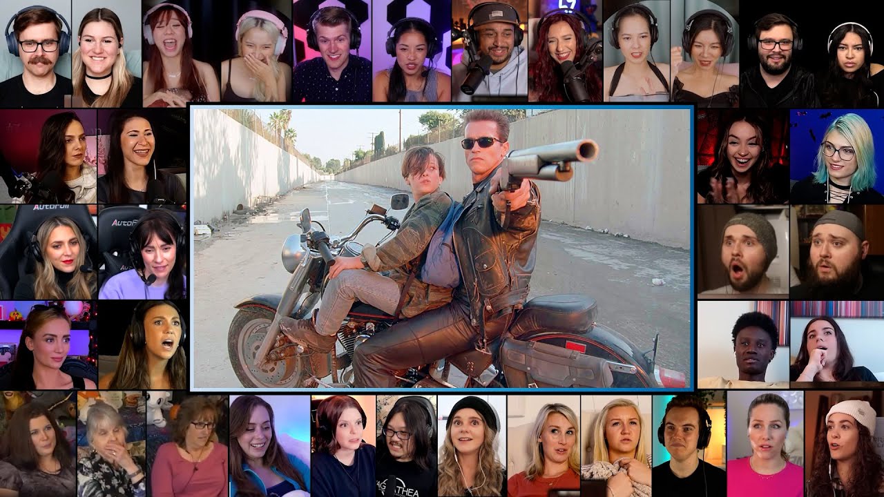 Truck-chase scene | Terminator 2: Judgment Day (1991) Reaction Mashup