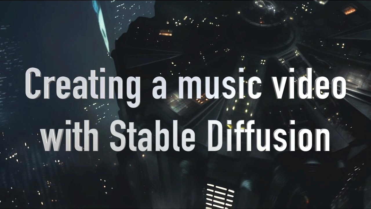 Quick Tutorial - creating a music video with Stable Diffusion Automatic1111, batch img2img
