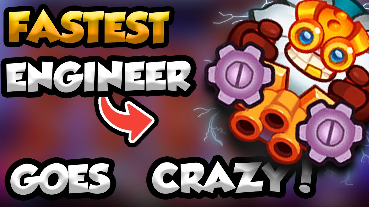 WORLDS FASTEST ENGINEER GOES'S CRAZY!! | Rush Royale