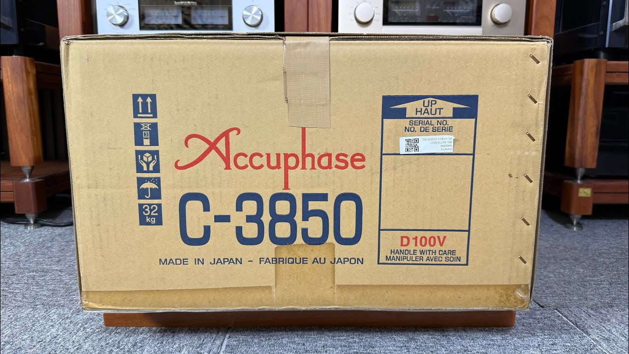 Siu Phẩm nguyên đai nguyên kiện Accuphase C3850 fullbox như mới chỉ 1/2 giá niêm yết