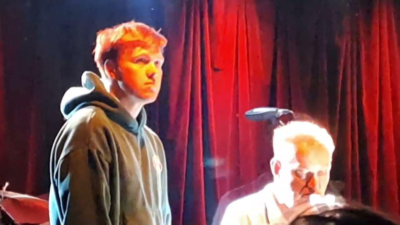 Edwyn Collins and son live 2025 ,Hebdon Bridge Trade club 