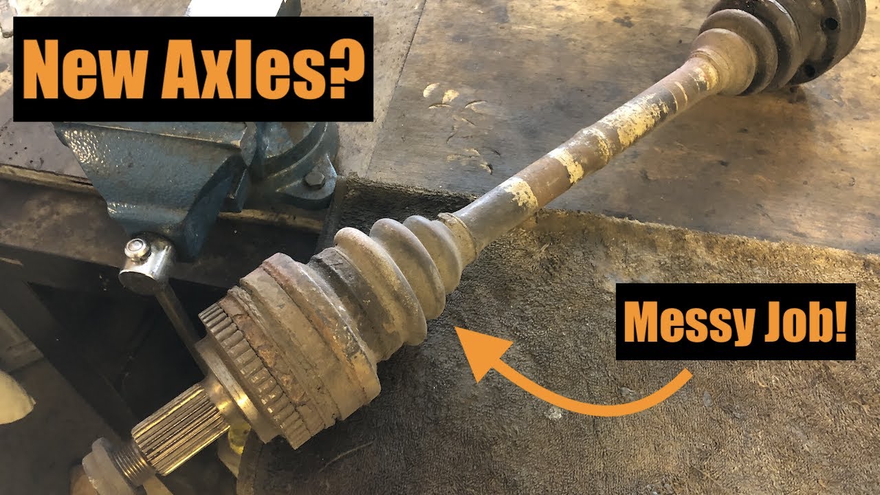 Pt. 15 BMW E30 325i CV Joint & CV Axle Restoration