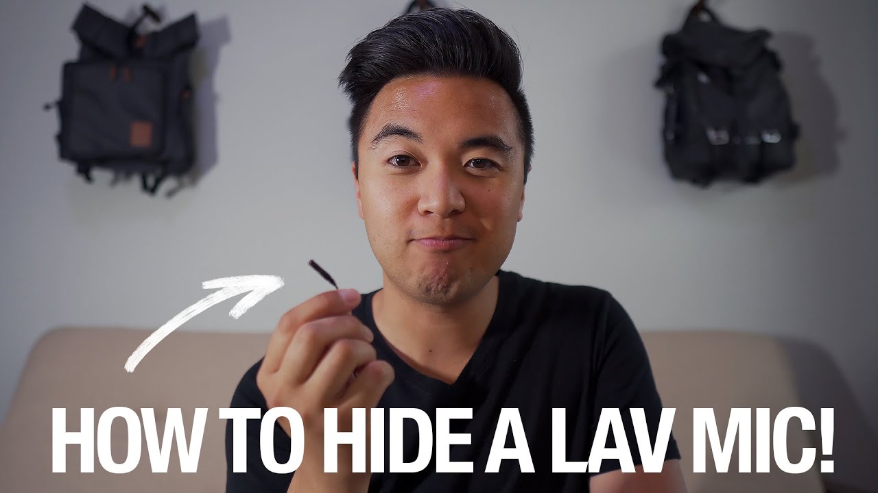 MY HACK TO HIDE A LAV MIC!