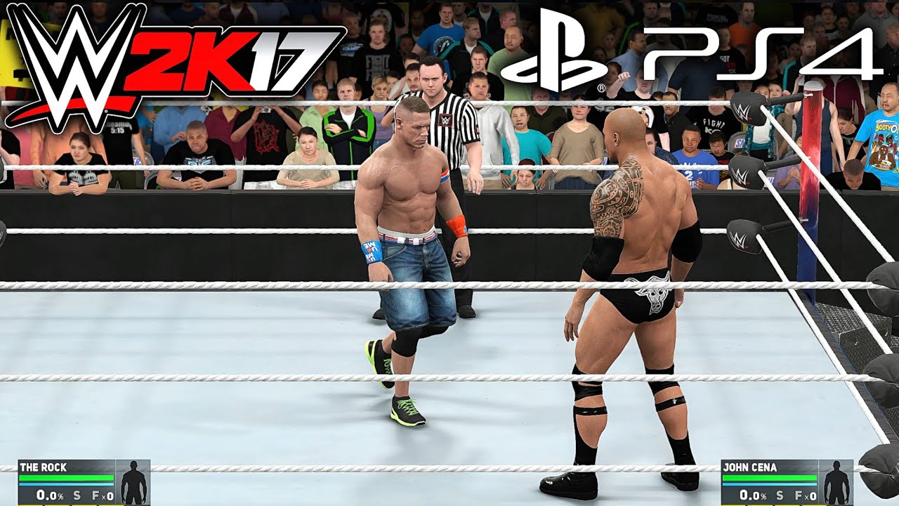 WWE 2K17 - PS4 Gameplay
