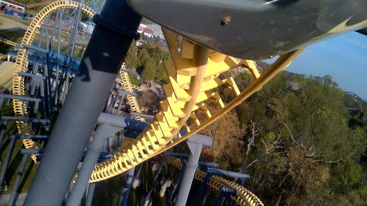 Batwing POV World's Last Vekoma Flying Dutchman Six Flags America, Bowie MD Closing Forever 11/2/25