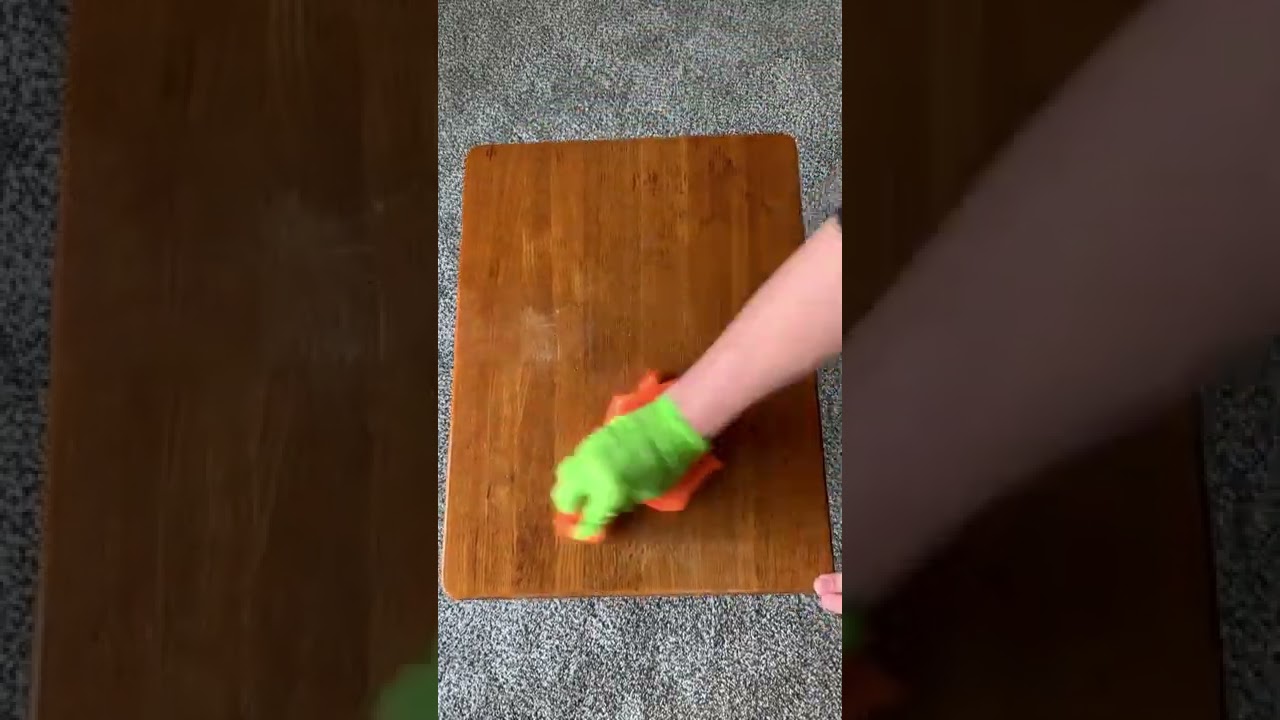 How to remove water rings on wood table 