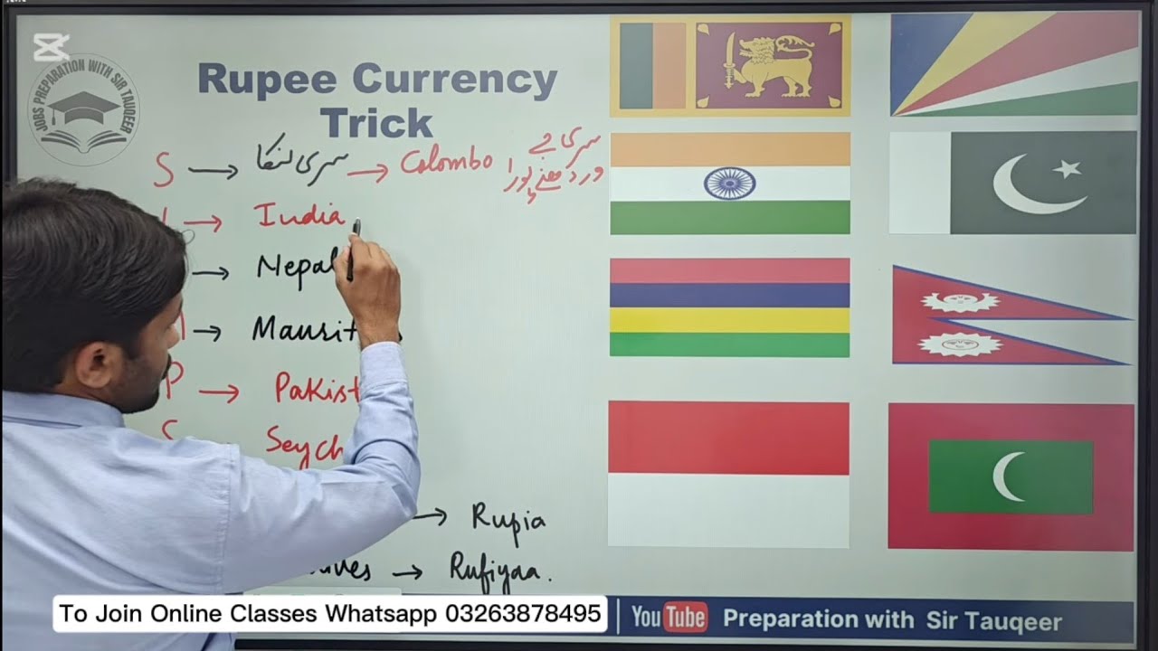 Countries Currencies Tricks Capitals | PPSC Preparation Daily FPSC SPSC CSS KPPSC PMS GK AJKPSC MCQs