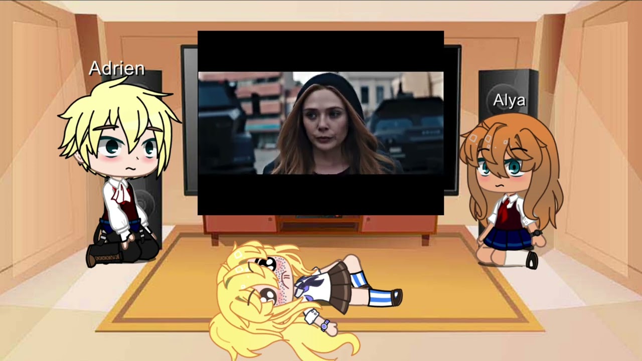 MLB react to Marinette as Wanda Maximoff (chloenette)