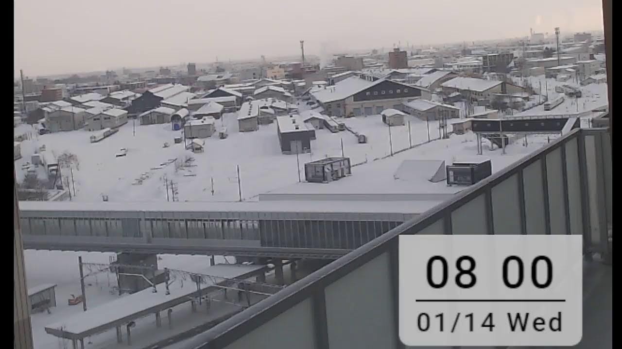 苗穂JRライブ配信＜苗穂工場向きカメラ＞