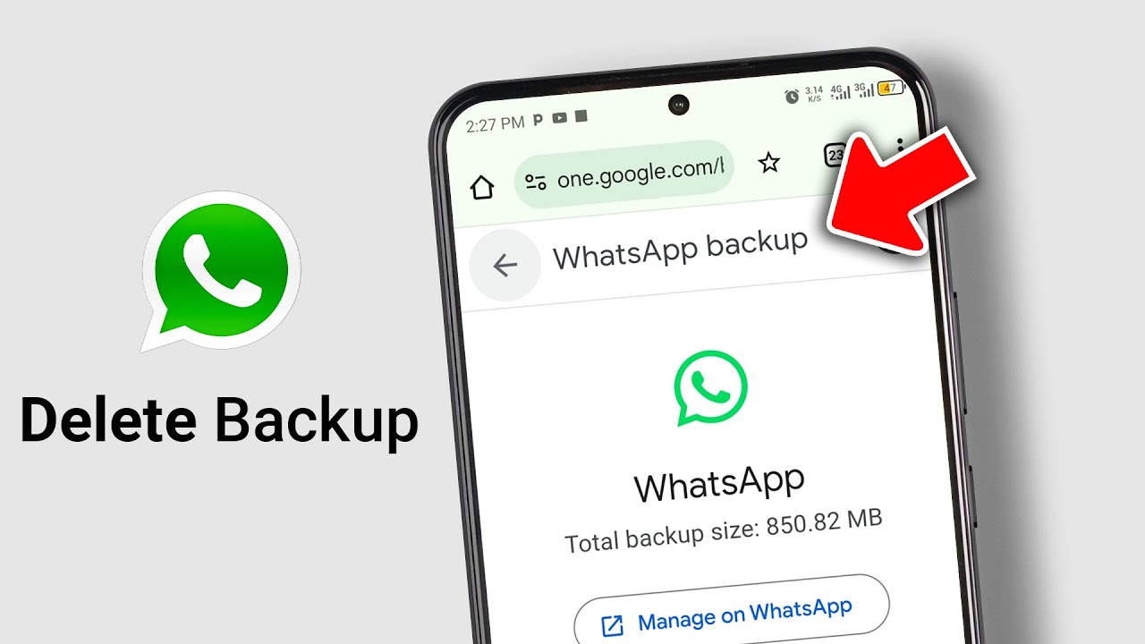 How to Delete WhatsApp Backup from Your Google Account