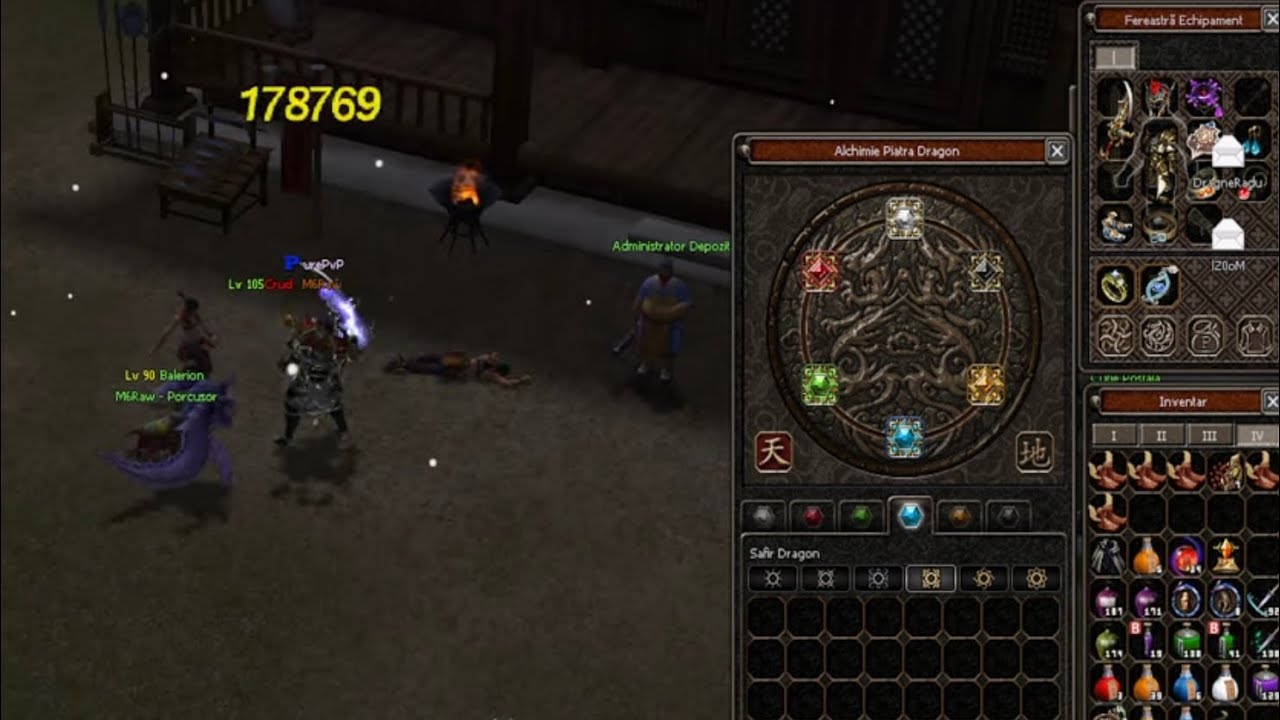 PESTE 10.000 EURO INVESTITIE PENTRU UN WARRIOR MENTAL LV 105 PVP : METIN2RO