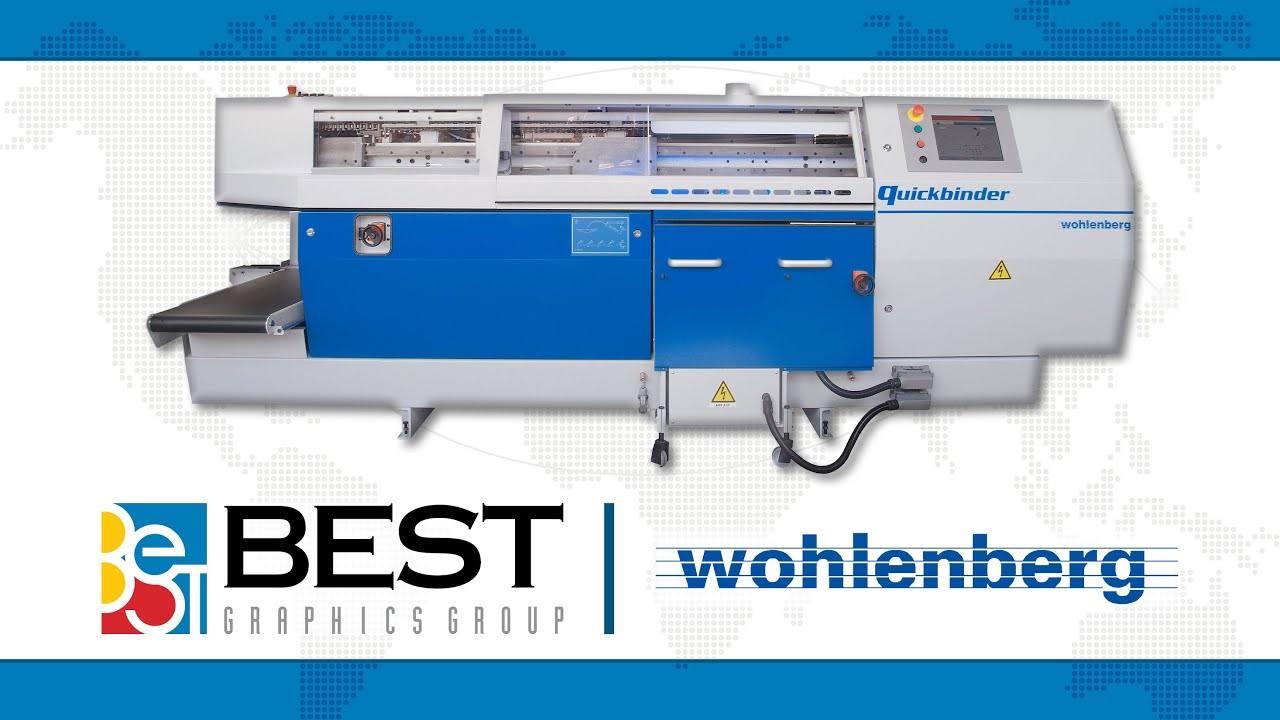 Wohlenberg Quickbinder 5-Clamp Perfect Binder — Best Graphics (USA)
