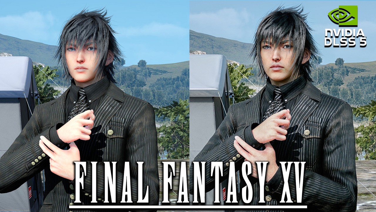 FFXV Remastered? | Final Fantasy XV NVIDIA DLSS 5 Showcase!