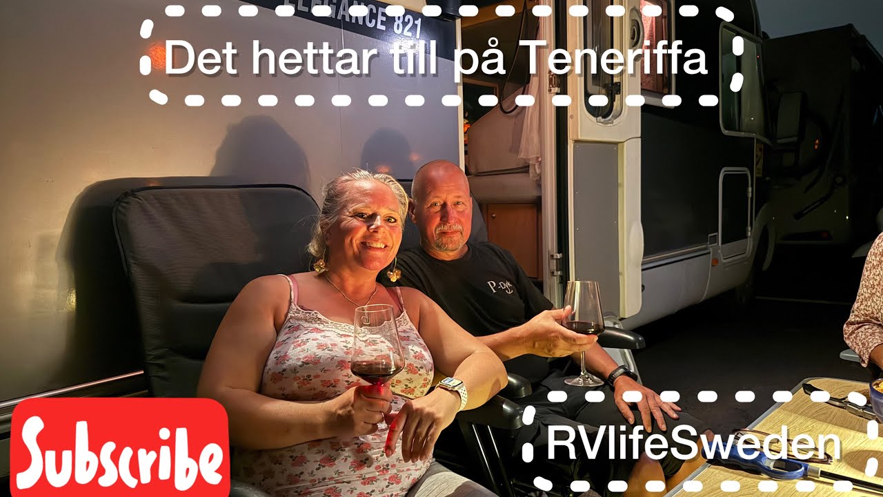 Det hettar till på Teneriffa och vi betygsätter vår nya 12 volts AC