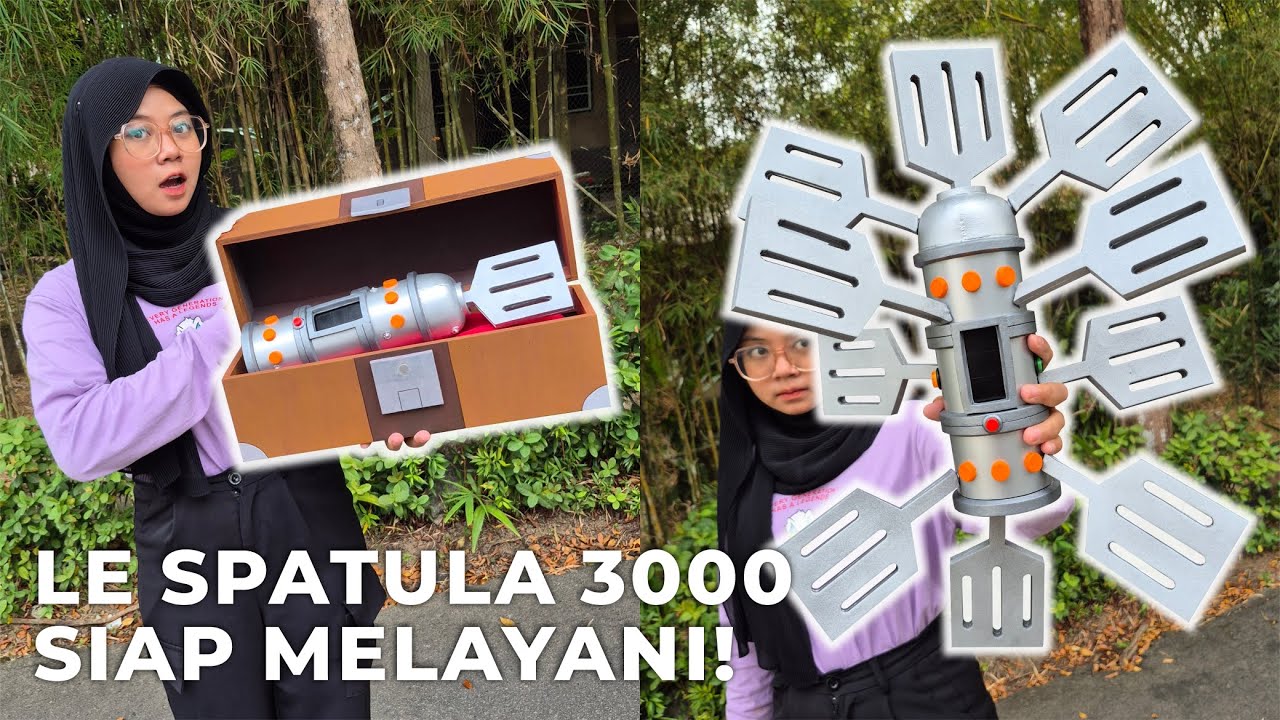 AKU BIKIN LE SPATULA KE DUNIA NYATA DAN NYEBELINNYA SAMAA!!