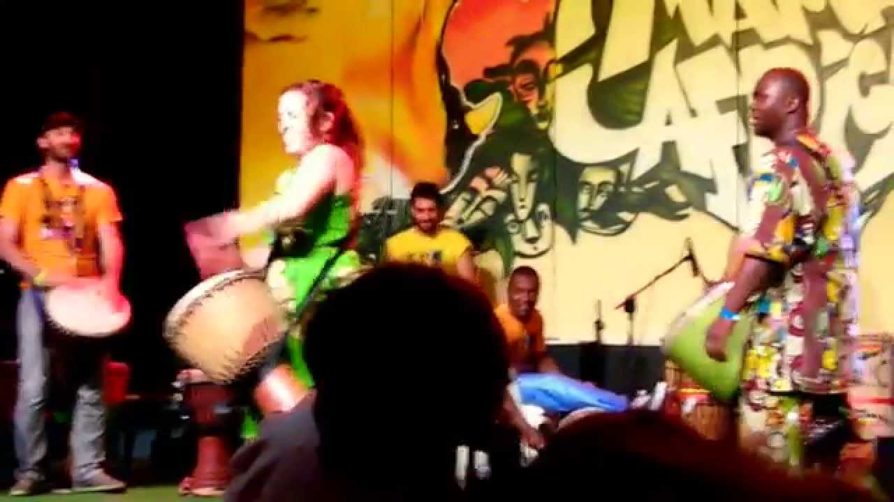 Mama Africa 2015 Djembe Master Class with Fatoma Dembele & Thomas Guei