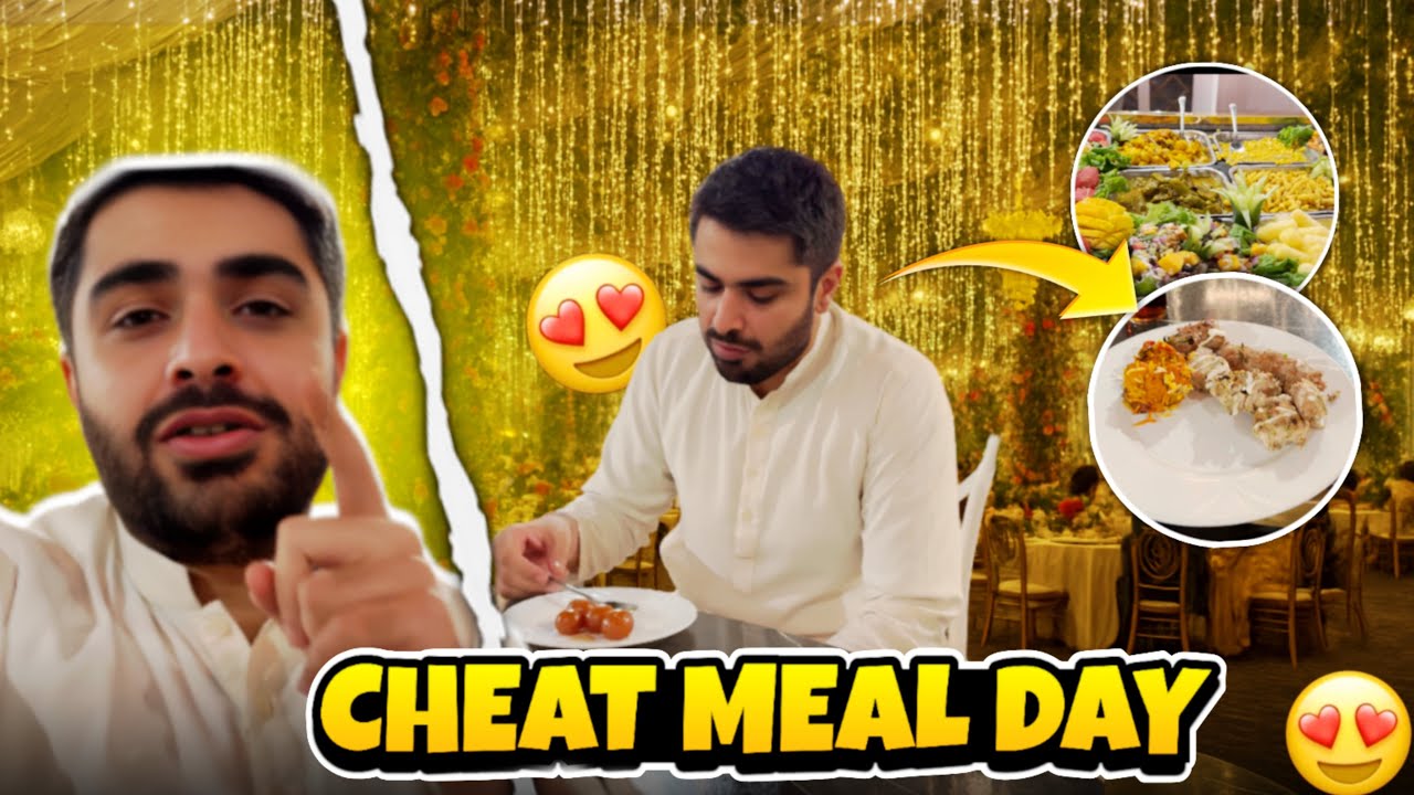 FatLoss per Shaddi ka khana cheat meal || Flexible dieting 🇵🇰